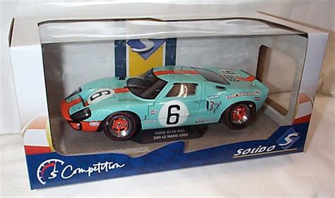 Buy Solido Ford GT40 24 Hour Le Mans 1969 Gulf 6 vehicle 1:18 scale ...