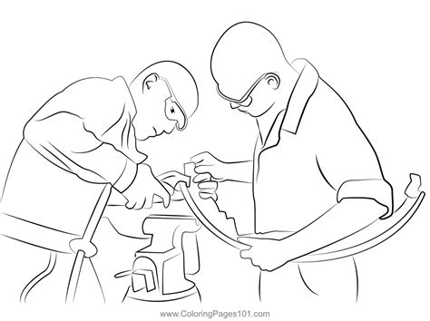 Mechanic Coloring Pages 的图像结果