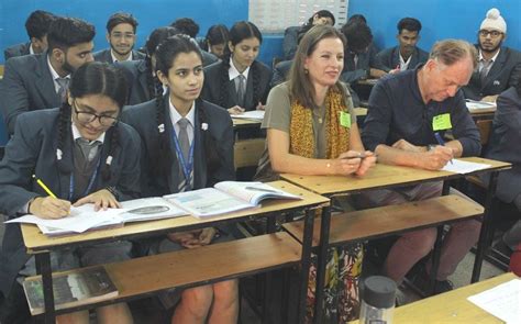 International - Cultural Exchange : St. Mark's Sr. Sec. Public School ...
