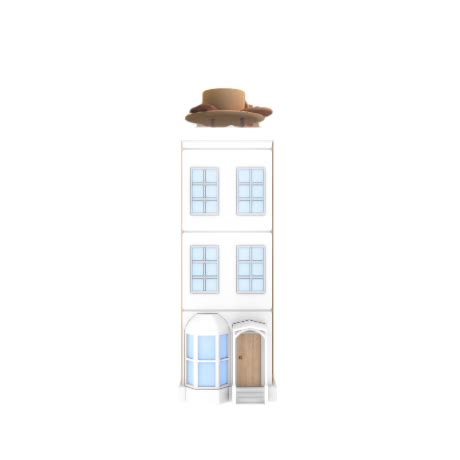 p3d.in - Coffee House Blossom Small Townhouse2