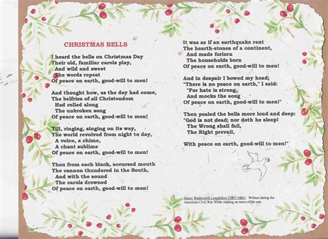 Christmas Bells Longfellow Poem