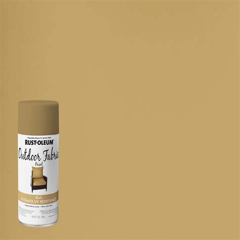 Rust-Oleum 12 Oz. Flat/Matte Outdoor Fabric Spray Paint, Khaki ...