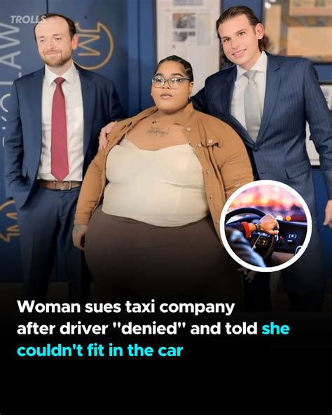 Trolls Official | A US woman is suing Lyft after a driver claimed that she was ‘too big’ to fit ...