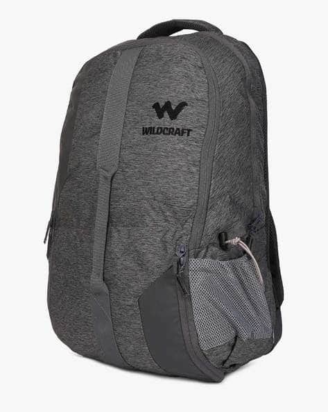 Buy Grey Melange Wildcraft Geek Panelled Laptop Backpack | AJIO