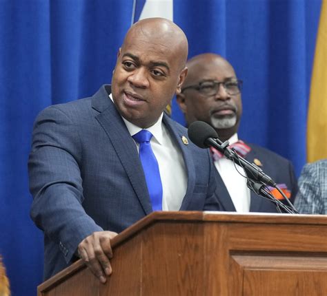 Newark Mayor Ras Baraka, held a press conference to discuss a raid by ICE