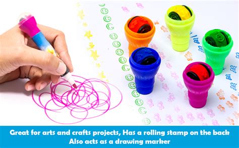 Buy Zest 4 toyz 2 in 1 Drawing Sketch Pen with Roller Stamp with Water ...
