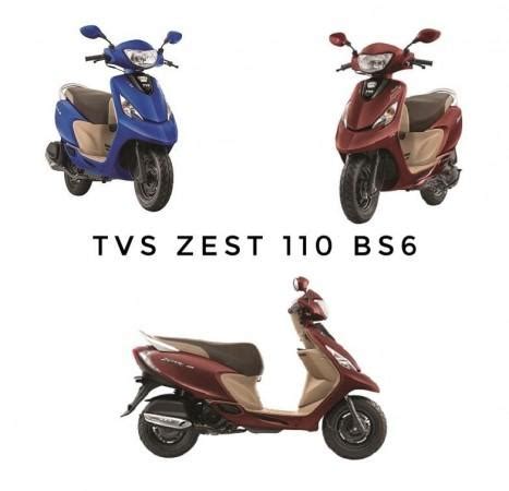 TVS Zest 110 BS6 launched: 2nd LEAST EXPENSIVE scooter in class gets ...
