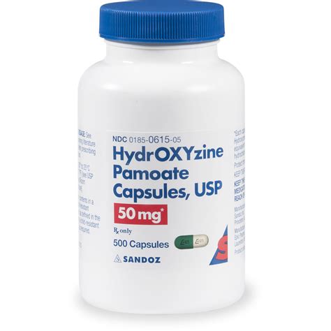 Hydroxyzine Pamoate 50Mg