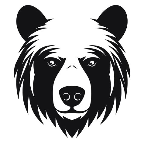 Beautiful Bear Silhouette 24477305 PNG