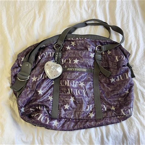 JUICY COUTURE duffel bag with heart... - Depop