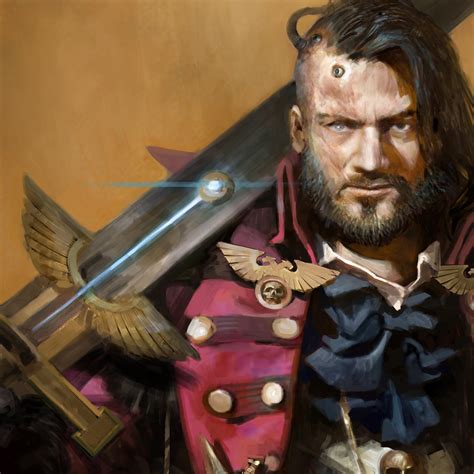 ArtStation - WH40K: Rogue Trader. Portrait