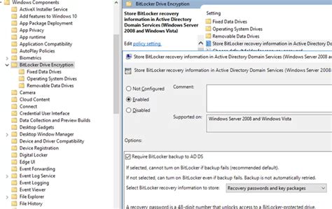 Active Directory BitLocker Recovery 的图像结果