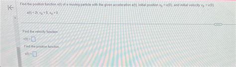How to Find Position Function 的图像结果