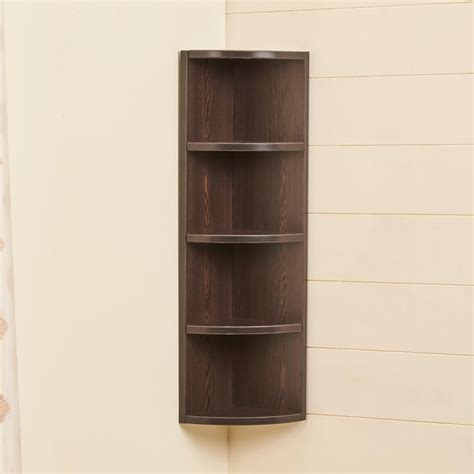 Buy Helios Clara 5-Tier Corner Shelf - Brown from Helios by Home Centre ...
