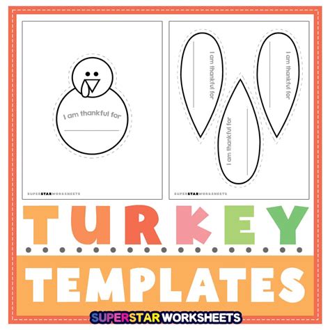 Printable Turkey Body Template - Printable Free Templates