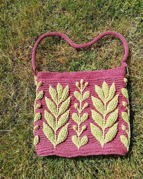 Image result for Embossed Crochet Bag Pattern