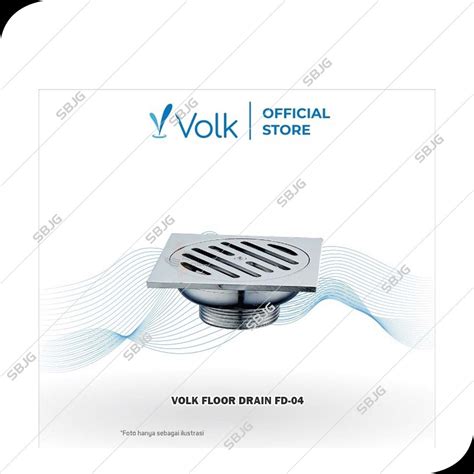 Volk Floor Drain FD-04 - Supermartketbangunan.com