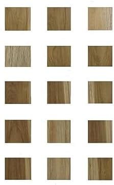 Teakwood Planks (CR4415,Pack of 15) for Art and Craft, DIY Projects and ...