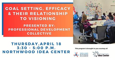 Goal Setting, Efficacy & Their Relationship to Visioning, 102 E Main St ...