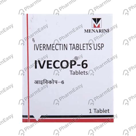 Ivecop 6 MG Tablet (1): Uses, Side Effects, Price & Dosage | PharmEasy