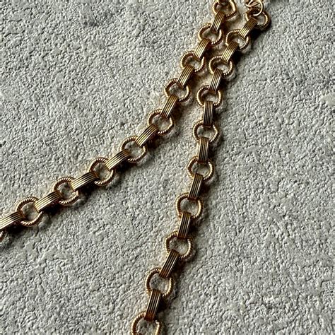 N313-【 1928 】ヴィンテージネックレス U.S.A. 1970〜80's Gold Tone Filigree Victorian ...