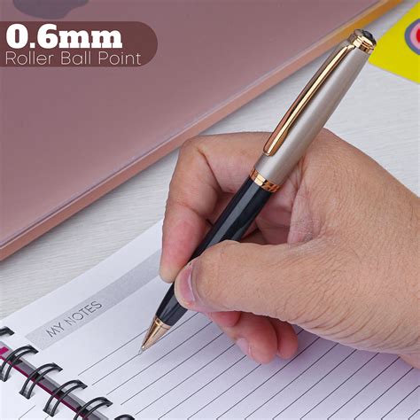 Personalized Dual-Tone Metallic Ball Pen With Name