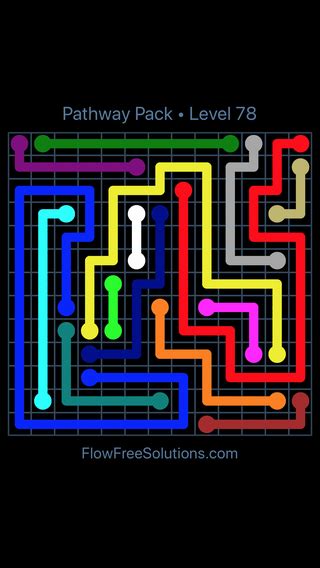 Image result for Flow Free Pathway Pack Level 102