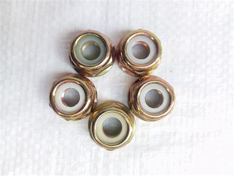 Buy Brush Cutter Common Spare Parts Set of (5PCS) M10*1.25 NUT for Gear ...