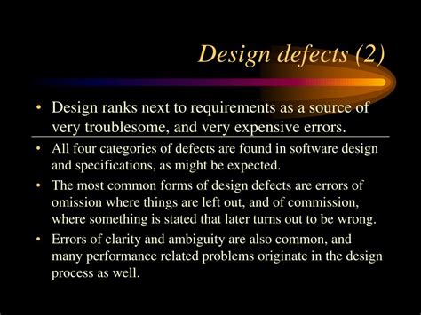 Image result for Types of Defects