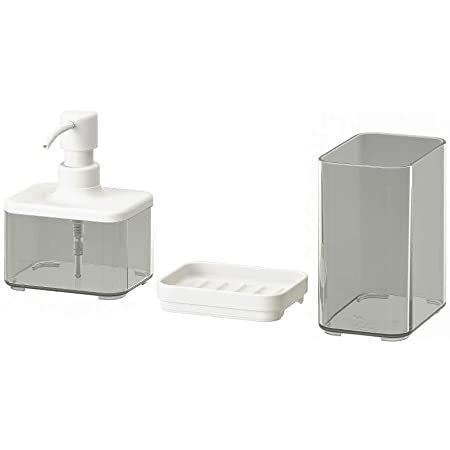 IKEA Plastic Soap Dispenser (Set of 3) (White/Black) : Amazon.in: Home ...