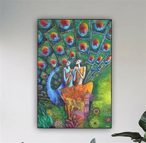 Radhakrishna Paintings Online at Best Price – Gallerist.in