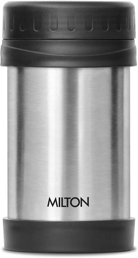 Milton Optima 350 Thermosteel Hot and Cold Flask, 350 ml, Silver ...