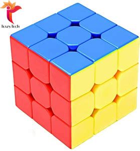 NITBUDDY Cube 3x3 High Speed Smooth Rubik's Cube Designed for Faster ...