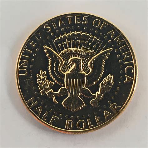1979 24K Gold Layered Kennedy Half Dollar*High Grade | Property Room