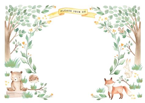 Free Printable Woodland Animal Templates - Employee Onboarding Template