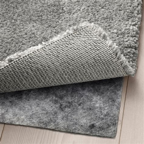 STOENSE Rug, low pile, medium grey, 133x195 cm - IKEA