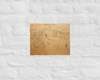 Buy The Wheel of Time Map the Westlands Wall Map Online in India - Etsy