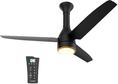 Crompton Rover UL_Matte Black 1200 mm 3 Blade Ceiling Fan Price in ...