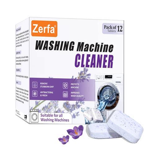 Buy Zerfa (Pack of 48) Lavender-scented Washing Machine Deep Cleaner ...
