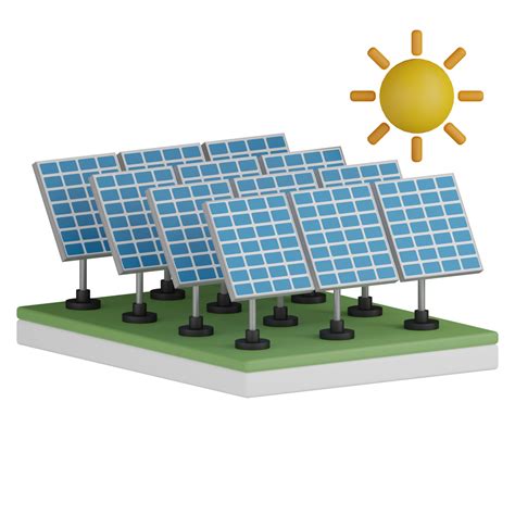 Solar Energy Plant Clipart