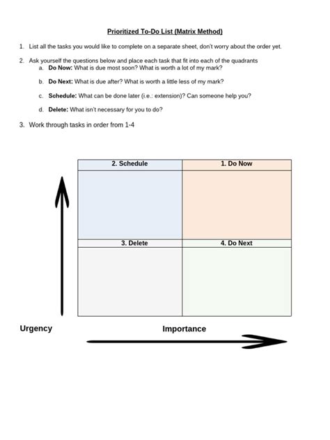 Image result for Time Management Prioritization Matrix