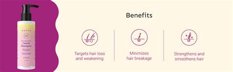 Hair Fall Defense Onion Shampoo - 200ml – Arata