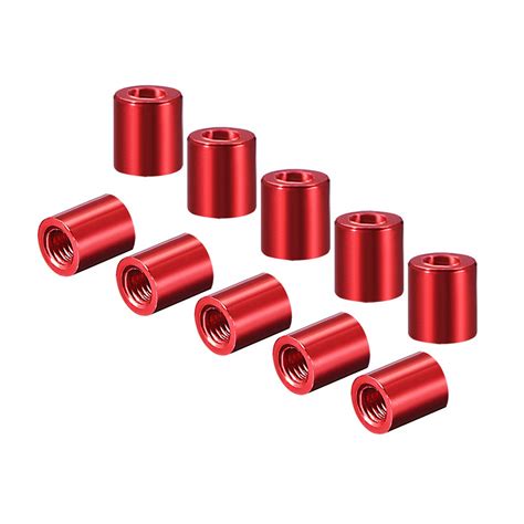 uxcell Round Aluminum Standoff Column Spacer M3x6mm,for RC Airplane,FPV ...