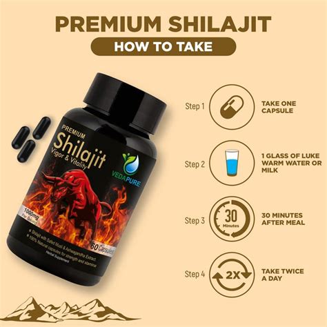 VEDAPURE Shilajit |Premium Gold Shilajit Capsules with Safed Musli ...