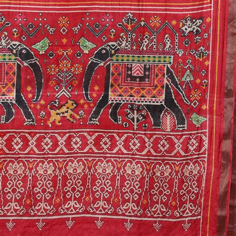 Buy Multi Color Digital Printed Tussar Silk Dupatta 46182-31/2 | FFAB