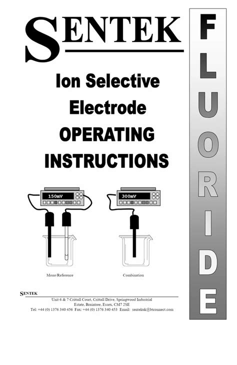 Ion Selective Electrodes and Instruments - Ion Selective Meter Trader ...