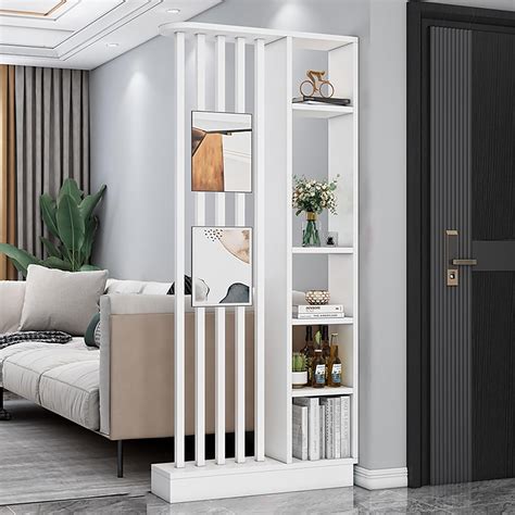 Amazon.com: Modern Wall Room Divider,Room Divider Shelf,Entry Hall ...