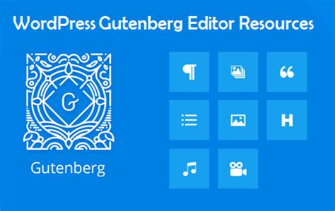 WordPress Gutenberg Editor Resources Drag And Drop Builder