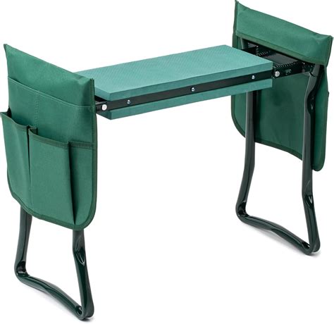 Amazon.com: Simple Deluxe Garden Kneeler and Seat, Foldable Kneeling ...