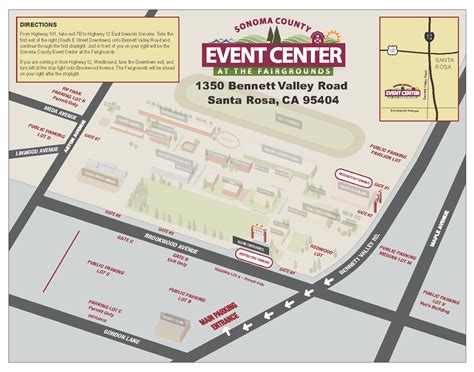 Parking Map – Sonoma County Fair And Event Center